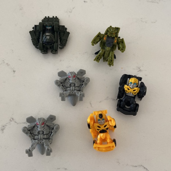 Tiny turbo micro Transformers 8 pieces - Picture 4 of 4